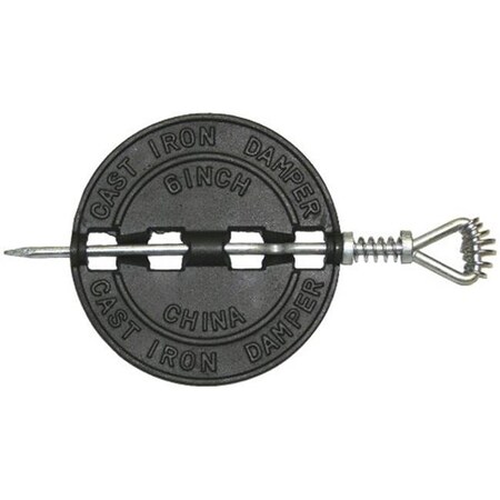 United States Stove United States Stove D8 Damper Cast Iron - 8 in. D8